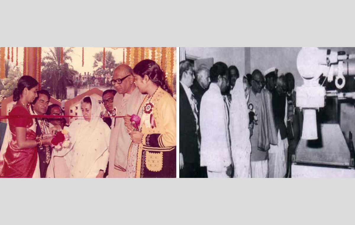 Inauguration of Cancer Centre by Mrs. Indira Gandhi (PM) on 4th January, 1981